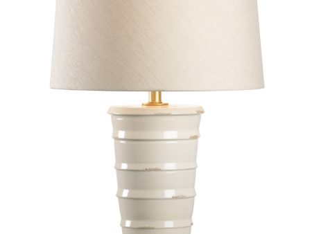 Amalfi Lamp - Aged Cream Cheap