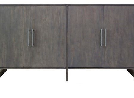 2 Tone Grey Wash 4 Door Sideboard Sale