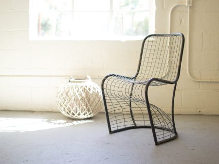 Woven Metal Dining Chair For Discount