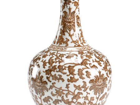 Nutmeg Long Neck Vase Fashion