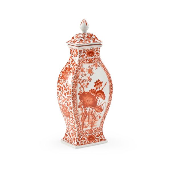 Covered Lotus Leaf Vase Hot on Sale