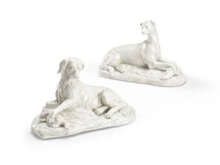 White Dogs (Pair) Online Sale