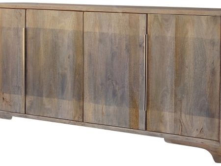 2 Tone Grey 4 Door Sideboard Online Hot Sale