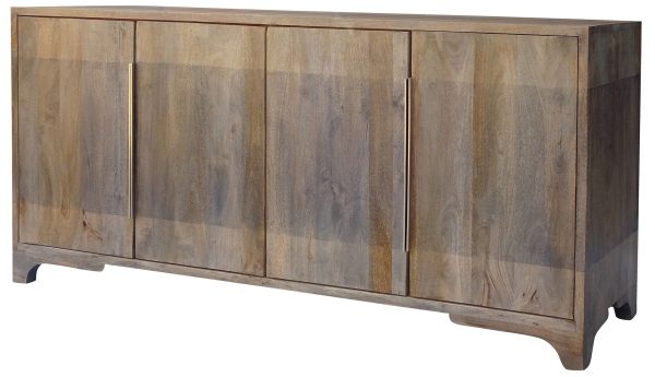 2 Tone Grey 4 Door Sideboard Online Hot Sale