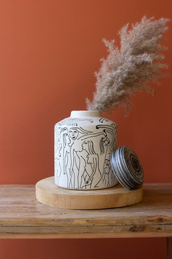 Abstract Figure Canister Hot on Sale