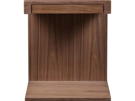 Zio Sidetable Walnut Online now