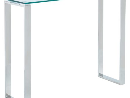 Zevon-Console Table-Silver For Discount