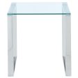 Zevon-Accent Table-Silver Fashion