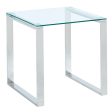 Zevon-Accent Table-Silver Fashion