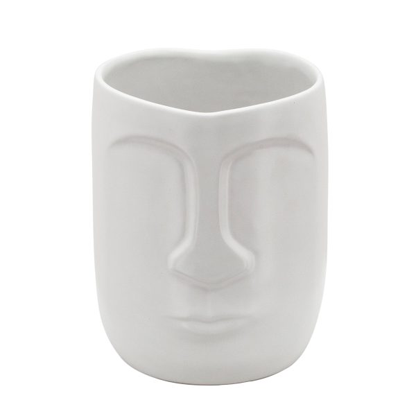 5  Face Planter, White For Discount