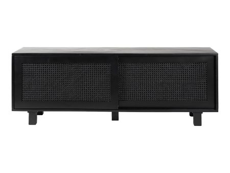 Ashton Media Console Black Supply