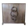 2 Door 3 Ring Hardware Cabinet For Sale