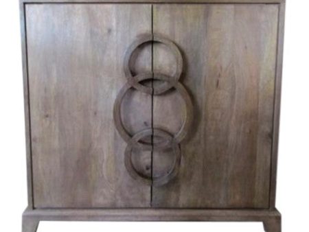 2 Door 3 Ring Hardware Cabinet For Sale