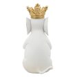 8  Elephant W  Crown Figurine, White Gold Cheap