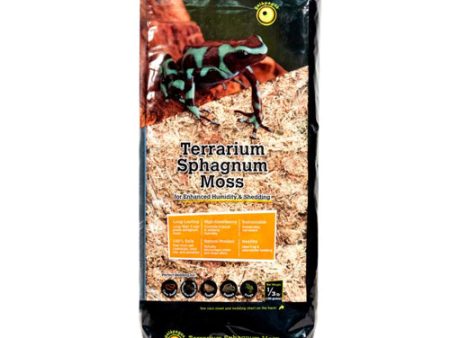 Galapagos 5-Star Terrarium Sphagnum Moss Substrate Gold, 1 Each 0.33 lb by Galapagos For Cheap