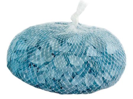 Galapagos Aquarium Sea Glass Cold Blue, 1 Each 4 lb by Galapagos Online now