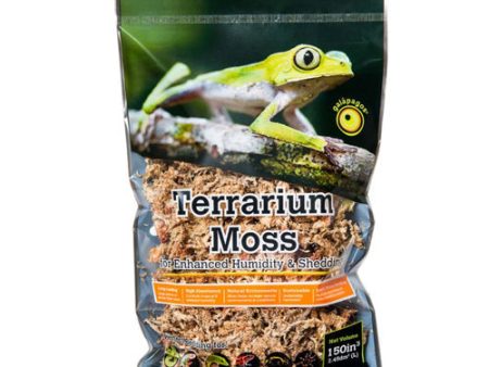 Galapagos 5-Star Terrarium Sphagnum Moss Substrate Gold, 1 Each 2.6 qt, Mini by Galapagos Cheap