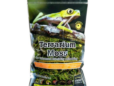 Galapagos 5-Star Terrarium Sphagnum Moss Snake Bedding Substrate Fresh Green, 1 Each 2.6 qt, Mini by Galapagos on Sale