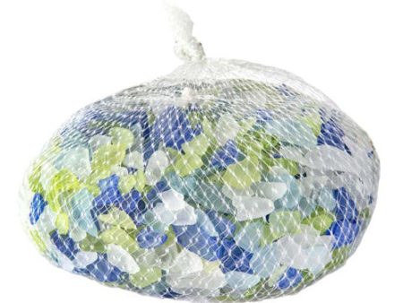 Galapagos Aquarium Sea Glass Atlantic Mix, 1 Each 4 lb by Galapagos For Sale